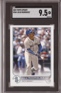 Actualización Topps 2022 - # US44 - JULIO RODRÍGUEZ - TARJETA DE NOVATO = SGC-9,5 - Imagen 1 de 2