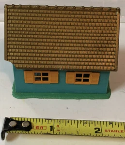 Small Miniature Building Model Train Accessories Blue - Picture 1 of 5