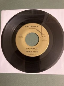 Tommy Andre “One More Try” - “blueprint” Broadway Soul 45 Rpm Ex. - Picture 1 of 2