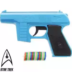 Star Trek Gun Toy Russian Soviet Replica Classic Tracer Pistol with Discs Shoots - Picture 1 of 5