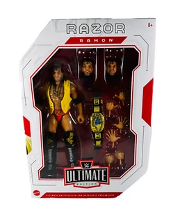 WWE Mattel Razor Ramon Ultimate Edition 16 Wrestling Action Figure WWF WCW WWF - Picture 1 of 7
