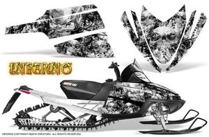 ARCTIC CAT M CROSSFIRE SNOWMOBILE SLED GRAPHICS KIT WRAP CREATORX INFERNO W - Imagen 1 de 1