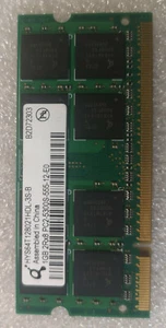 Qimonda HYS64T128021HDL-3S-B 1GB 2RX8 PC2-5300S-555-12-E0 Laptop Memory - Picture 1 of 3