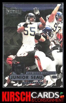 Junior Seau 1998 Metal Universe #131 San Diego Chargers - Image 1 of 2