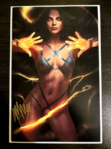 DEATHRAGE #1 TRISTARR EXCLUSIVE LINGERIE SIGNED VIRGIN COA LTD 325 NM+ - Picture 1 of 4