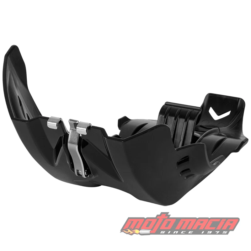 POLISPORT  FORTRESS SKID PLATE WITH LINK PROTECTOR BLACK KTM 250 SX-F Factory Foto 1 de 1