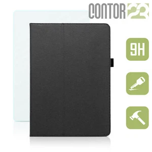 Schutzhülle Tasche mit Panzerfolie SCHWARZ 10.2" Apple iPad 2020 8. Generation - Bild 1 von 8