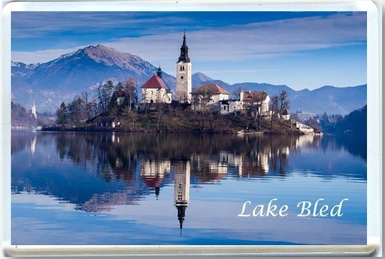 IMÁN NEVERA LAKE BLED - ESLOVENIA 2 Foto 1 de 1