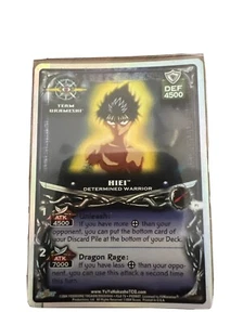 Hiei Determined Warrior foil Yu Yu Hakusho TCG CCG LP - Picture 1 of 9