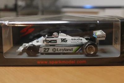 1:43 SPARK Alan Jones Williams FW07B 1980 British GP - Image 1 of 4
