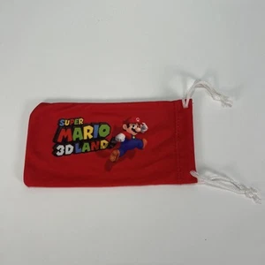 Nintendo 3DS Super Mario custodia rossa con coulisse e custodia protettiva edizione limitata - Foto 1 di 6