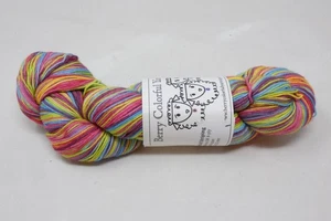 Berry Colorful Yarnings Variegated Yarn POPSICLE 75% Merino SW 4 Ply Sock 463Yrs - Picture 1 of 7