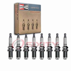 8 pc Champion Copper Plus Spark Plugs for 2002-2003 Audi S6 4.2L V8 Ignition ko - Picture 1 of 5