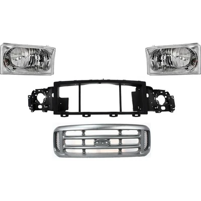 Grille Grill for F450 Truck F550 F250 F350 Ford F-450 Super Duty F-550 F-250 - Image 1 of 4