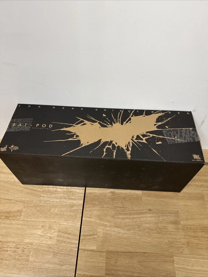 MMS591 Bat-Pod Motocicleta Batman The Dark Knight Rises Hot Toys 1/6 NUEVO SELLADO Foto 1 de 4