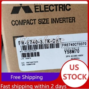 FR-E740-3.7K-CHT NEW NEW MITSUBISHI COMPACT FREQUENCY INVERTER PLC MODULE - Picture 1 of 1