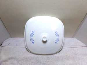 Corning Ware blaue Kornblume PYROCERAM Kasserolle *NUR DECKEL** -1960’er-10" - Bild 1 von 3