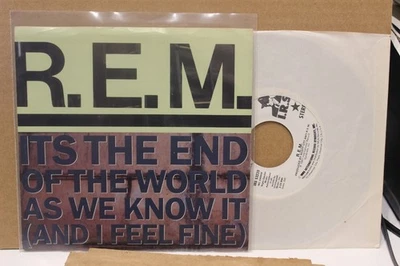 R.E.M.  Its The End Of The World As We Know It WL promo 45/PS I.R.S. Foto 1 de 2