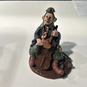 Sarah’s Attic Limited Edition Clown Playing A Cello 69/2000 - Bild 1 von 9