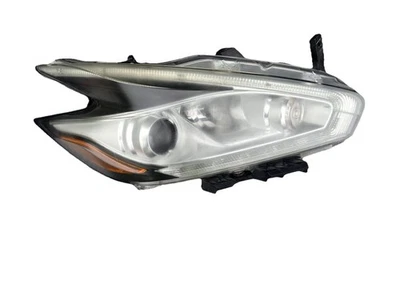 2015 16 2017 2018 Nissan Murano RH Passenger Black Halogen Headlight 26010-5AA9A Foto 1 de 4