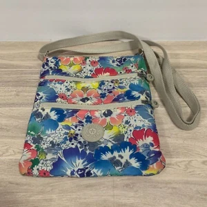 Borsa a tracolla Kipling tripla zip Kiko In Bloom senza ciondolo - Foto 1 di 12