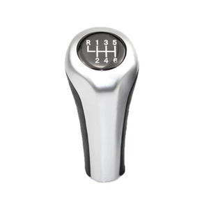 9.5cm Leather 6-Speed Manual Gear Shift Knob For BMW 3 SERIES E46 E90 E91 E92 - Bild 1 von 3