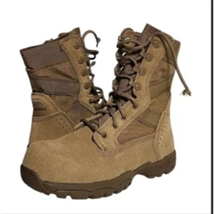 Tactical Research Mini-Mil TR105 Size 4R Tactical Boots for Men Brown leather - Picture 1 of 13