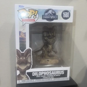 NEW Jurassic Park Fossil Dilophosaurus Funko Pop! Vinyl Figure #1680 - Picture 1 of 6