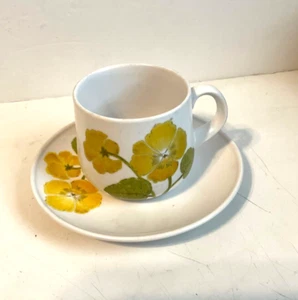 Taza y platillo Noritake Progression China Flower Time #9072 ¡Nuevo! - Imagen 1 de 4