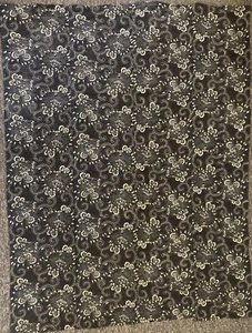 Large beautiful antique Japanese textile indigo cloth Sashiko 166cm × 131cm - Picture 1 of 4