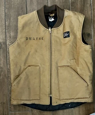 Chaleco de Trabajo Polar King by Key Marrón Tostado Aislado Pato Gobierno Para Hombre Grande Foto 1 de 4