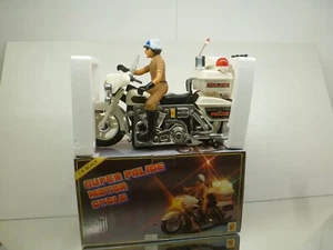 SUN TA TOYS ST-8700AP SUPER POLICE MOTORCYCLE BATTERY OPERATED -1:6- GOOD IN BOX - Imagen 1 de 15
