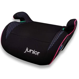 Kindersitzerhöhung, Sitzerhöhung i-Size R129 Autokindersitz Max pink/schw. PETEX - Bild 1 von 9