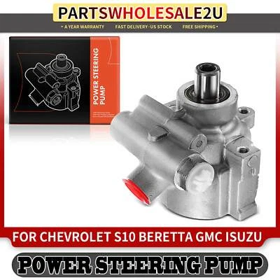 Bomba de dirección asistida para Chevrolet S10 95-99 Beretta 1990 GMC Sonoma Isuzu Hombre Foto 1 de 4