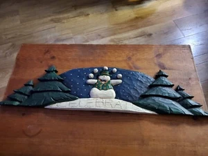 christmas wall decor - Photo 1 sur 2