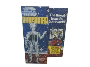 Brand New Doctor Who Cyberman Figure Reproduction EMPTY Box - Picture 1 of 4