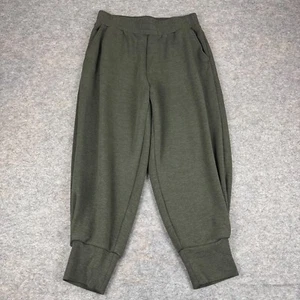 VARLEY The Relaxed Pant 25" Joggers Double Soft Viscose Green Womens Large L - Picture 1 of 12