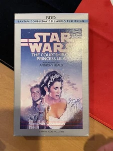 The Courtship of Princess Leia 2 Cassette Star Wars AUDIOBOOK Dave Wolverton BDD - Picture 1 of 2