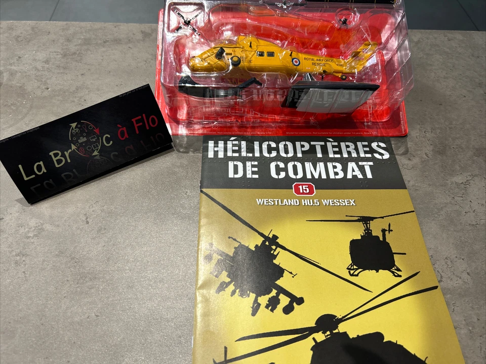 Altaya 1:72 Hélicoptères De Combat Westland Hu.5 Wessex Et Fascicule N15 - Photo 1/1