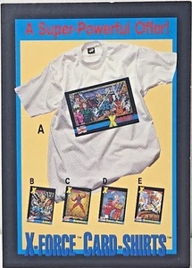 1991 Impel X-Force - Shirt Bestellformular Karte - Bild 1 von 2