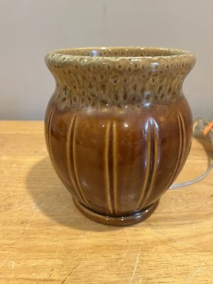 Yankee Candle Brown Pottery Glazed Scenterpiece Wax Warmer - Image 1 of 4