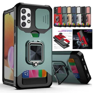 For Samsung S25 Ultra S24 S23 A13 A54 A34 Camera Lens Card slot Shockproof Case - Picture 1 of 13