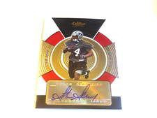 2005 TOPPS FINEST STEVE SAVOY  AUTO ROOKIE CARD LIONS