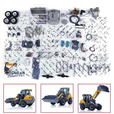 In Stock LESU 1/14 RC Hydraulic Loader MCL8 Kits 4*4 Metal Engineering Truck Car - Image 1 of 4