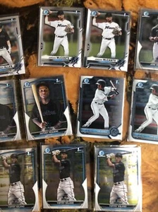 Miami Marlins baseball Card Lot. 1st Bowman Chrome - Picture 1 of 13