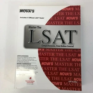 Master the LSAT by Jeff Kolby In English Paperback Book New Test Prep SAT - Imagen 1 de 5