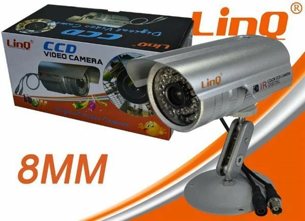x Telecamera Ottica CCD a Colori Linq CMS-2080 36 Led 8mm 420TVL - Immagine 1 di 1