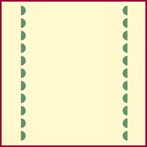 BANNER BORDER 1 STENCIL  - WEDDING SIGN STENCIL - The Artful Stencil - Picture 1 of 8