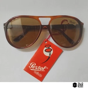 Persol Meflecto Rats 58224/56 Vintage NOS 1980s (Medium) Sunglasses - Picture 1 of 11