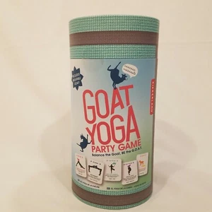 Goat Yoga Party Game Kikkerland Design Open Box Complete Set - Picture 1 of 6